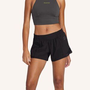 Lululemon x Peloton Hotty Hot Low-Rise Lined Short 4" NWT Black